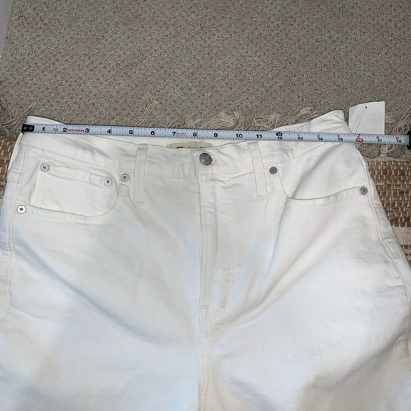 NWT Madewell The Perfect Vintage Jean White Cropped Size 30 - Picture 11 of 11